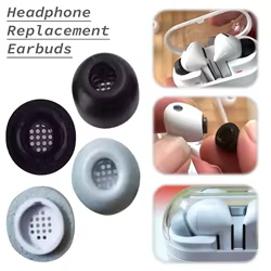 Almohadillas de espuma viscoelástica para Samsung Galaxy Buds 3 Pro, funda para auriculares, almohadillas antideslizantes para evitar caídas, repuesto de almohadillas para los oídos