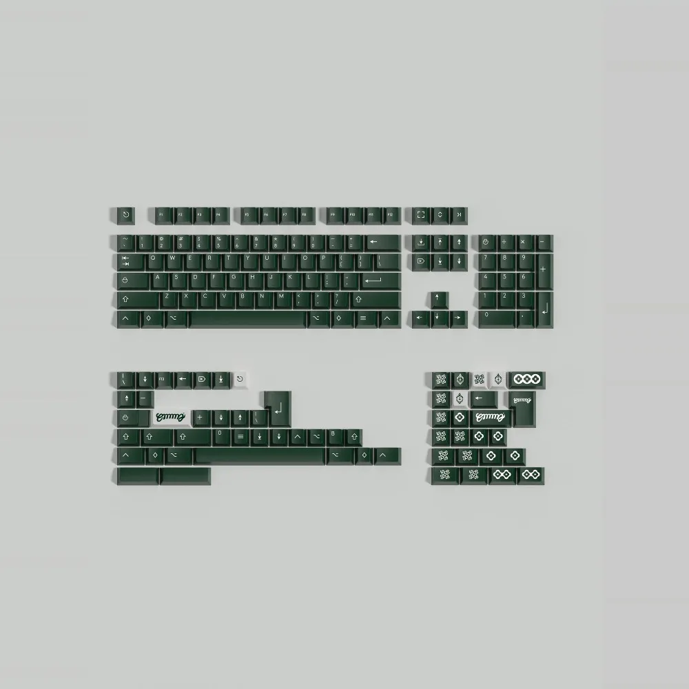 GMK Emma-Tapa de teclado personalizada, accesorio para teclado mecánico, perfil Cherry, PBT, 164 teclas - imagen 4