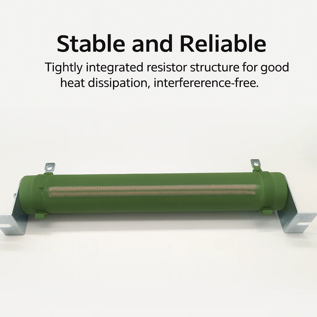 Resistencia Variable ajustable de alta potencia de 300W, reóstato deslizante, carga de freno 10R ~ 100R 150R, resistencia de 500 Ohm - imagen 3
