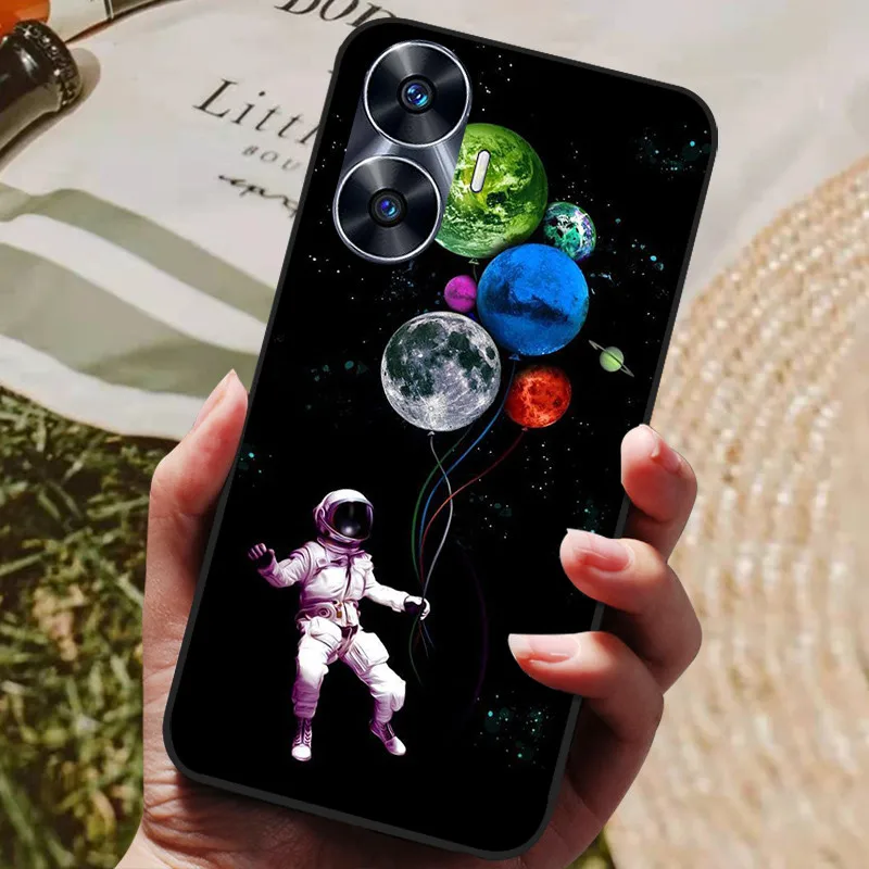 Para Realme C55 funda trasera de silicona suave TPU para Oppo Realme C55 fundas de teléfono Global Realme C 55 4G 6,72 "protección bolsas Coque - imagen 4