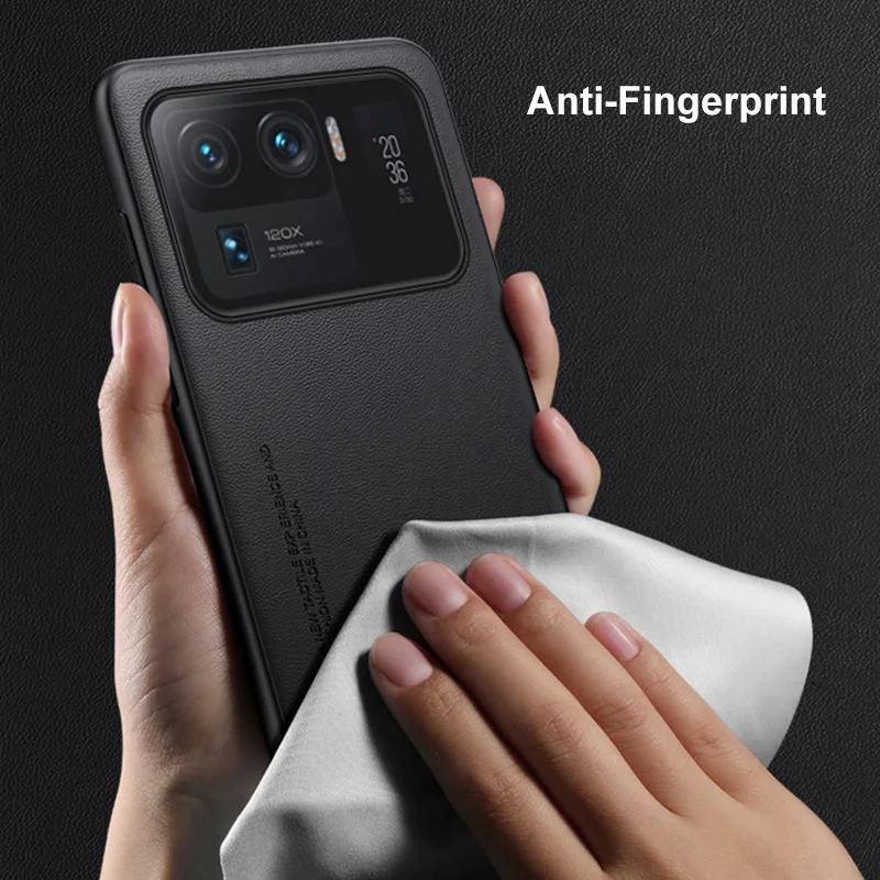 Funda de cuero PU de lujo para Xiaomi Mi 11 Ultra, funda protectora trasera de silicona para teléfono Xiaomi Mi 11i 11 Pro 11 Lite 5G NE - imagen 5