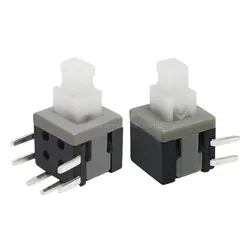 Interrruptor Lateral 6 Pines 5.8mm Auto-bloqueo Horizontal PCB Key Switch