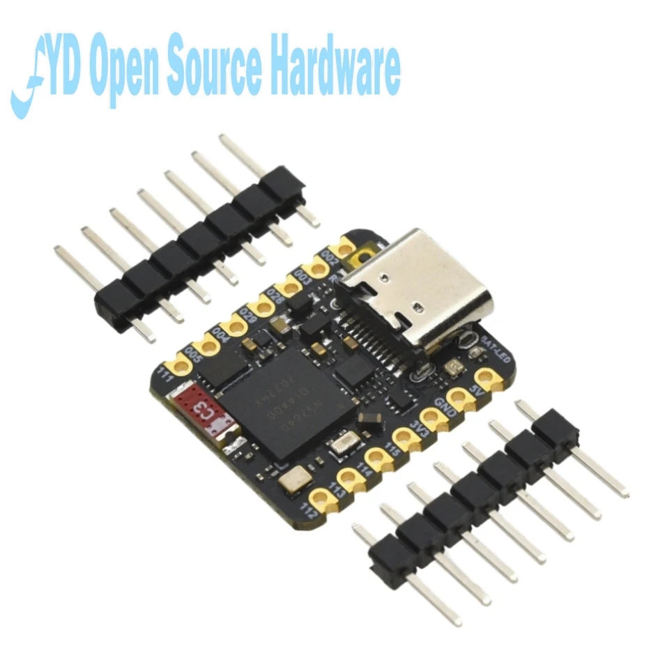 Placa de desarrollo MINI NRF52840, módulo compatible con Bluetooth 5,0, placa de Control principal MCU QSPIFlash para Arduino - imagen 3