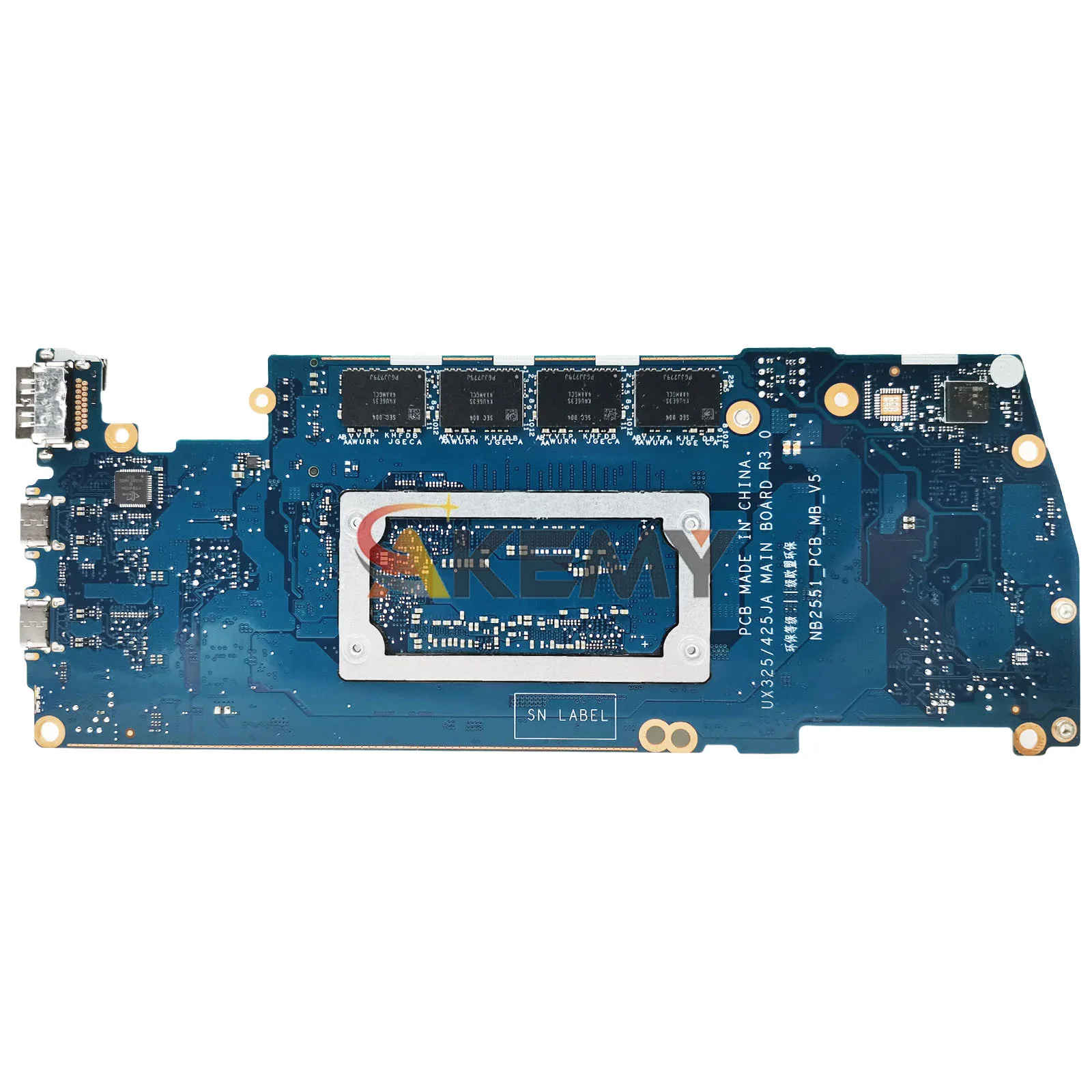 Placa base para ordenador portátil UX325JA para ASUS ZenBook U3700J UX325J U4700J UX325JA placa base para portátil con 10. a generación I3 i5 i7 100% pruebas OK - imagen 2