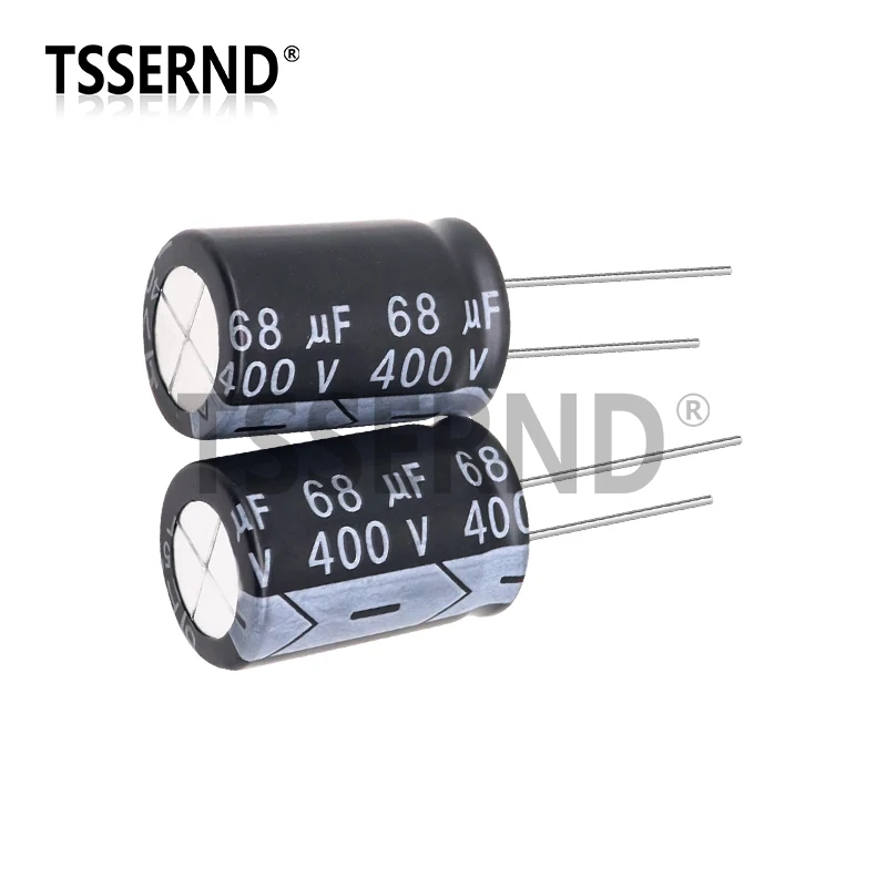 5 uds 400V condensador electrolítico de aluminio 1UF 2,2UF 3,3UF 4,7UF 6,8UF 10UF 15UF 22UF 33UF 47UF 68UF 82UF 100UF 120UF 150UF - imagen 3