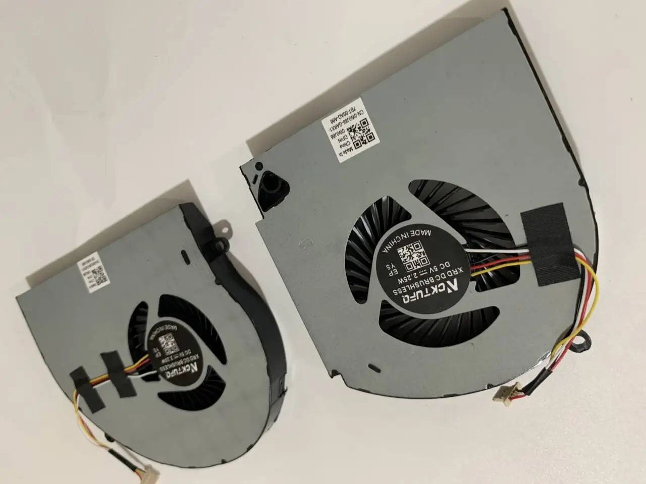 Ventilador de refrigeración de CPU + GPU para portátil Dell Alienware 17 R4 R5 P31E MG75090V1-C060-S9A