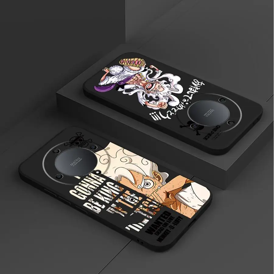 Funda blanda negra de Anime O-Ones Piece para Honor X6 X6a X7 X8a X8 X8b 90 Pro 70 X9b 8X X9a X7b Magic5 Lite - imagen 3