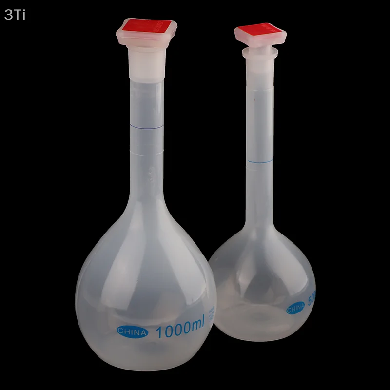 Matraz volumétrico de 25/50/100/250/500/1000ml con tapón, matraz medidor de cuello largo, botella graduada para suministros de laboratorio de prueba - imagen 5