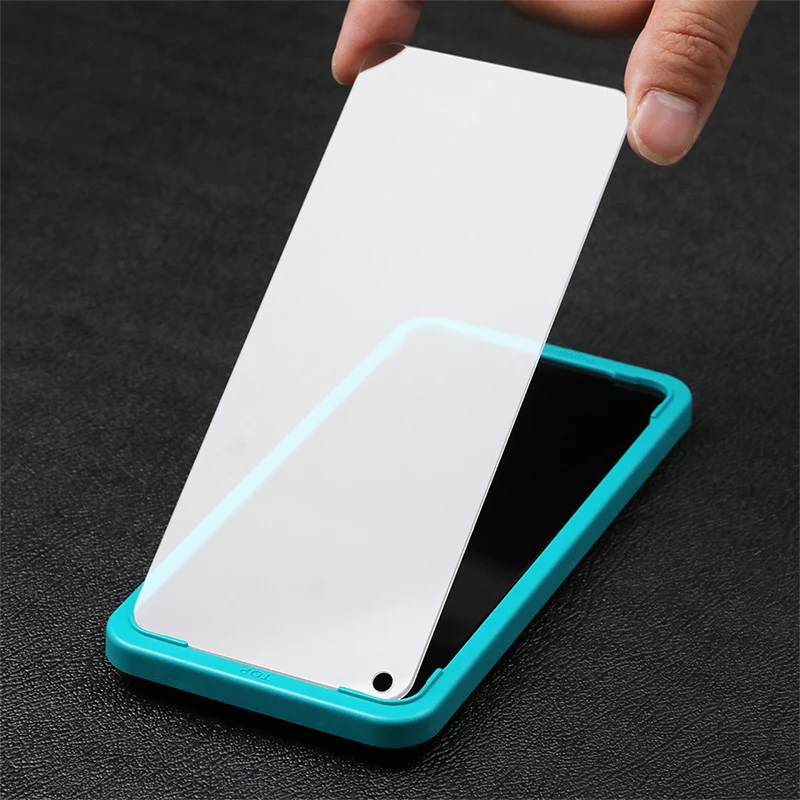 2 uds Protector de pantalla transparente mate esmerilado para OnePlus Nord 2T One Plus Nord 2 5G vidrio templado para OnePlus Nord CE 2 3 Lite 5G - imagen 4