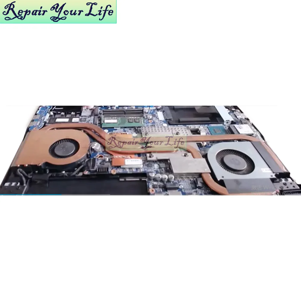 CPU GPU ventilador portátil enfriador para Hasee Z7M-CT5NA Z7M-CN7NA Z7M-CT7NK radiador para portátil DFS5K221153711 DFS5M325063B1N 6-31-NH5E2-102 - imagen 3