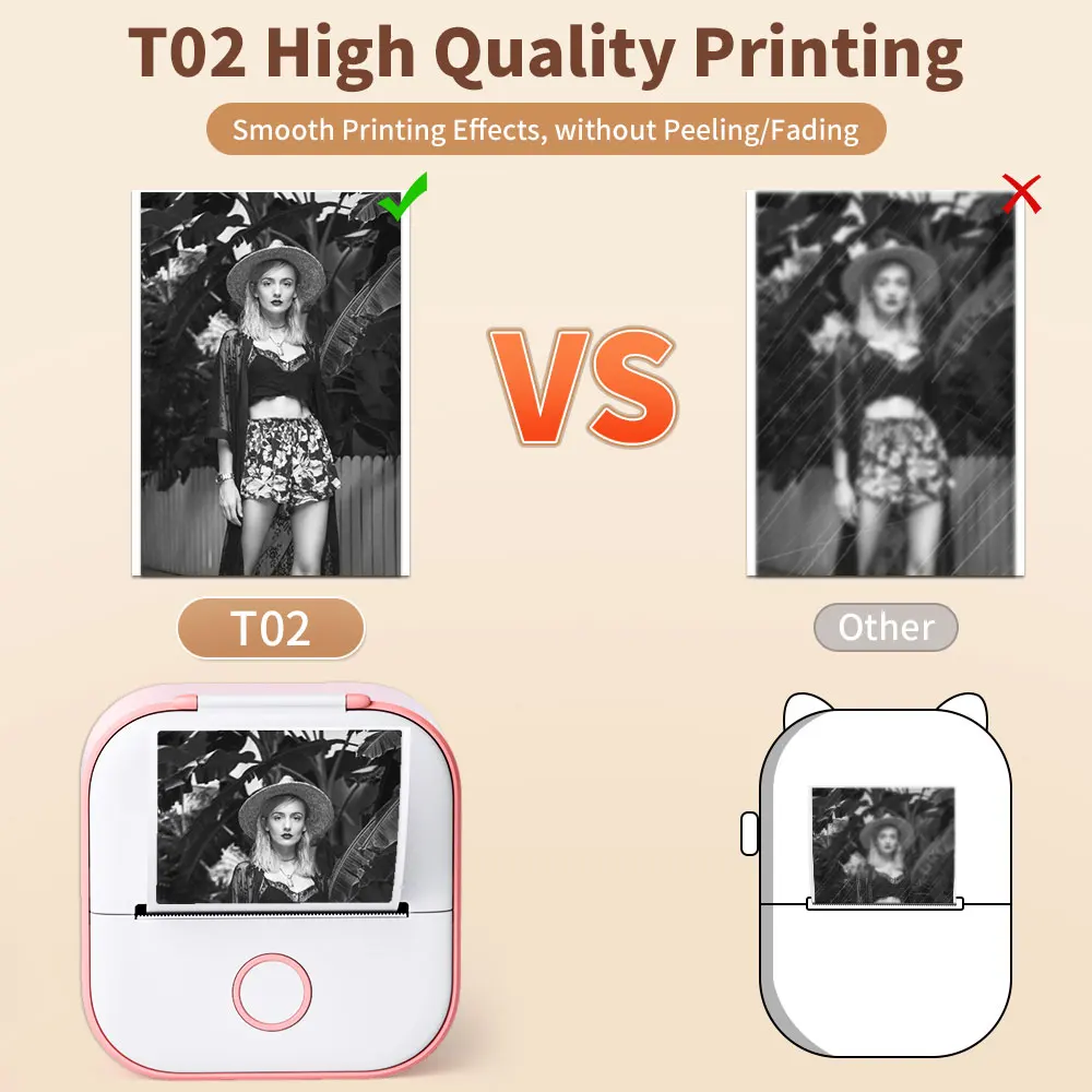 Phomemo Mini T02 - Impresora Térmica Portátil de Etiquetas Adhesivas - imagen 4