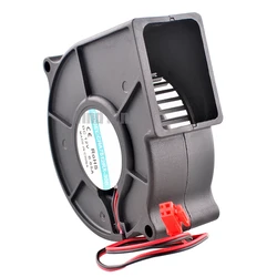 Ventilador centrífugo 75 mm 12 V 4500 RPM para humidificador