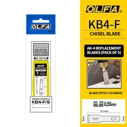 OLFA KB4-F/S – Hoja de cincel oblicua para electrónica