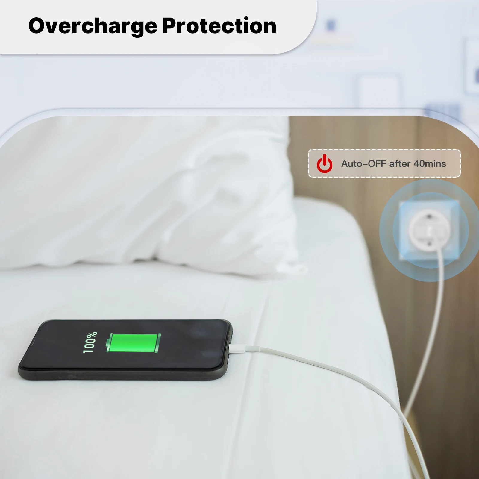 MOES-enchufe inteligente UE/EE. UU./Reino Unido, enchufe WiFi con temporizador de 15/16A, Monitor de potencia, compatible con TUYA, Apple, Homekit con Google Home, Alexa - imagen 5