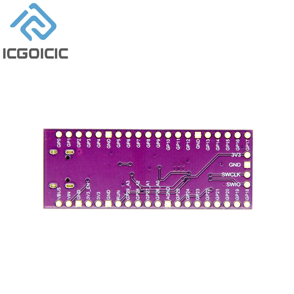 Módulo de placa de desarrollo RP2040 para Raspberry Pi Pico, Micropython Core, Control principal, 264KB de RAM, 4MB, 16MB, Flash - imagen 5