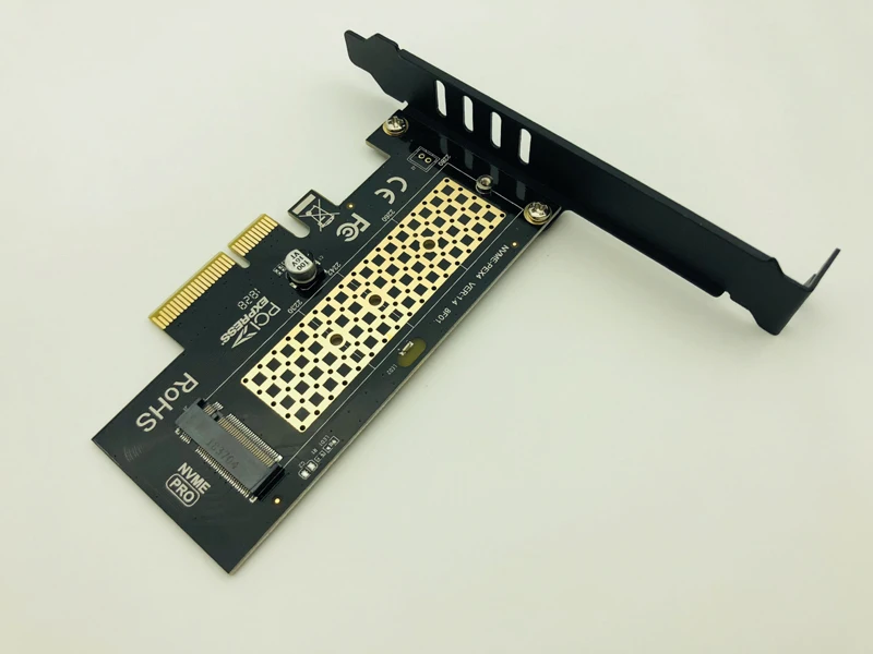 Adaptador M2 NVME SSD a PCIe 3,0 X4, tarjeta de expansión, convertidor M-Key a PCIe3.0 X4 para PC de escritorio, PCIE GEN3, NVME a tarjeta elevadora PCIE - imagen 4