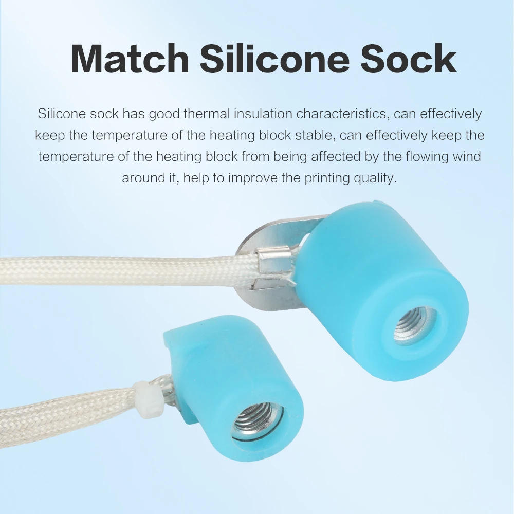 XCR3D-piezas de impresora 3D, núcleo de calentamiento rápido de cerámica, 24V, 60W, CH-C Hotend V6, Volacano, bloque Ender 3, CR-10S, SE Voron 2,4, Prusa i3 - imagen 4