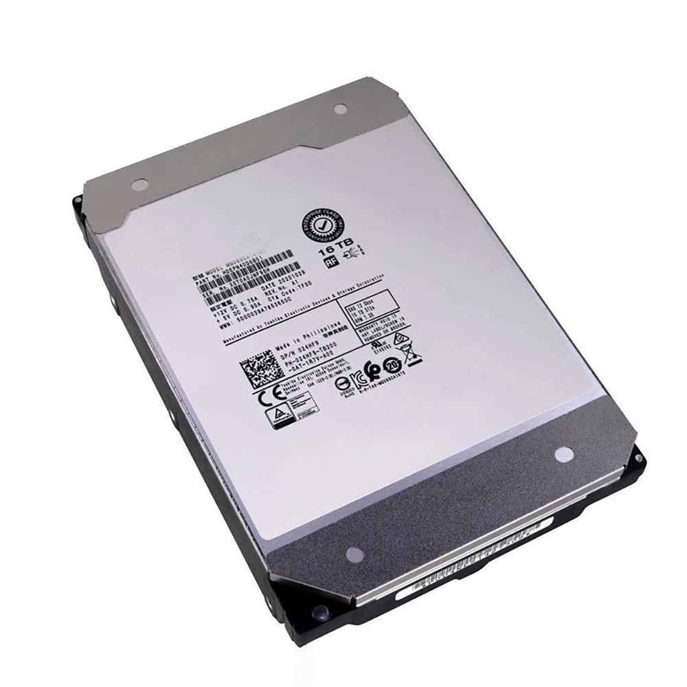 For DELL HDD R740 R740xd 16T SAS 12G 3.5'' 24HF9 MG08SCA16TEY Hard Disk - imagen 3