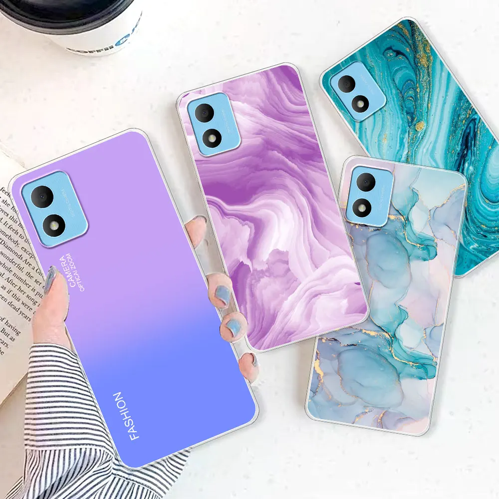 Para TCL 305i 5164D funda trasera para TCL 305 transparente a prueba de golpes funda de teléfono de silicona suave para TCL 306 /TCL305 TCL305I Coque - imagen 3