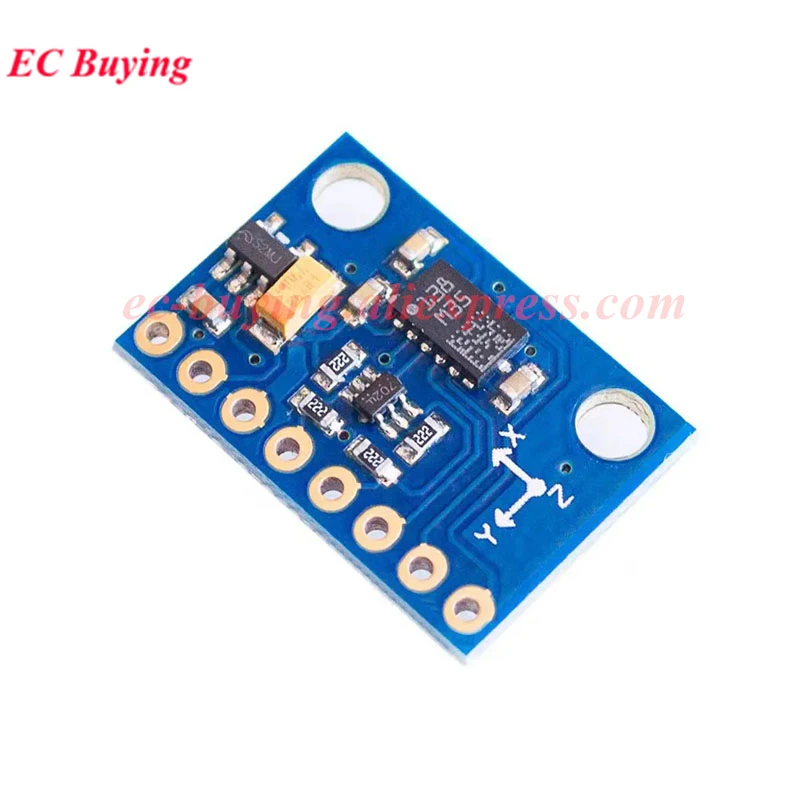 1-10Pcs GY-511 LSM303DLHC 3-Axis Electronic Compass Acceleration Accelerometer Three-axis Magnetometer Sensor Module LSM303 - imagen 2