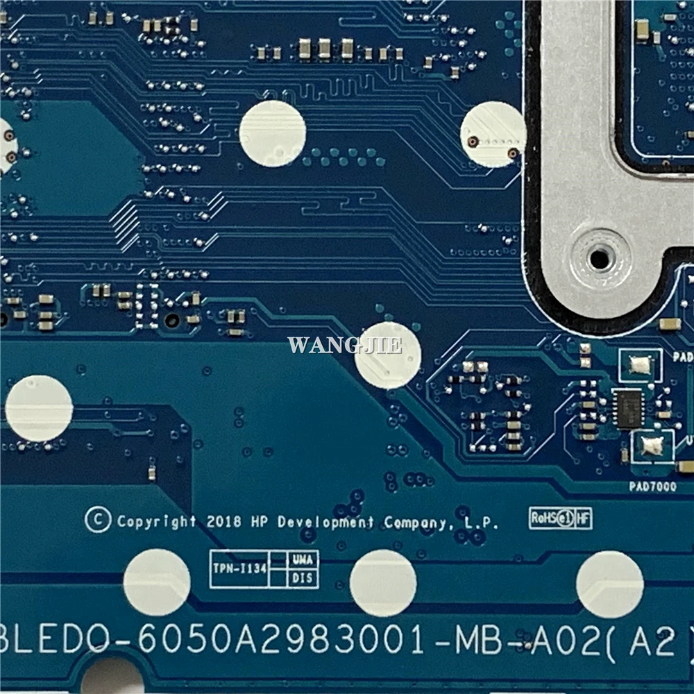 Para HP 17-CA 17Z-CA 17-ca0000 placa base de computadora portátil L22718-001 L22718-501 L22718-601 con Ryzen3 2300U CPU 6050A 2983001 - imagen 5