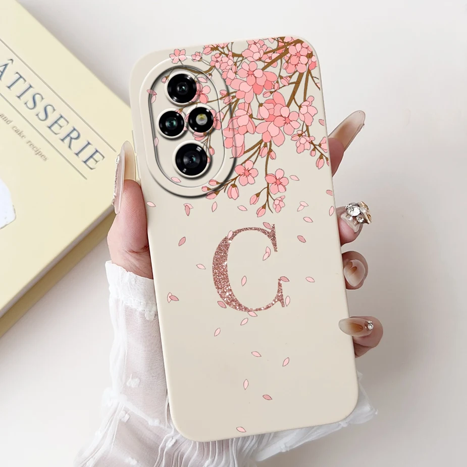 Para Honor 200 Pro funda ELP-AN00 bonita corona letras funda de teléfono de silicona suave para Honor 200 Lite Honor200 Smart Fundas Coque - imagen 4