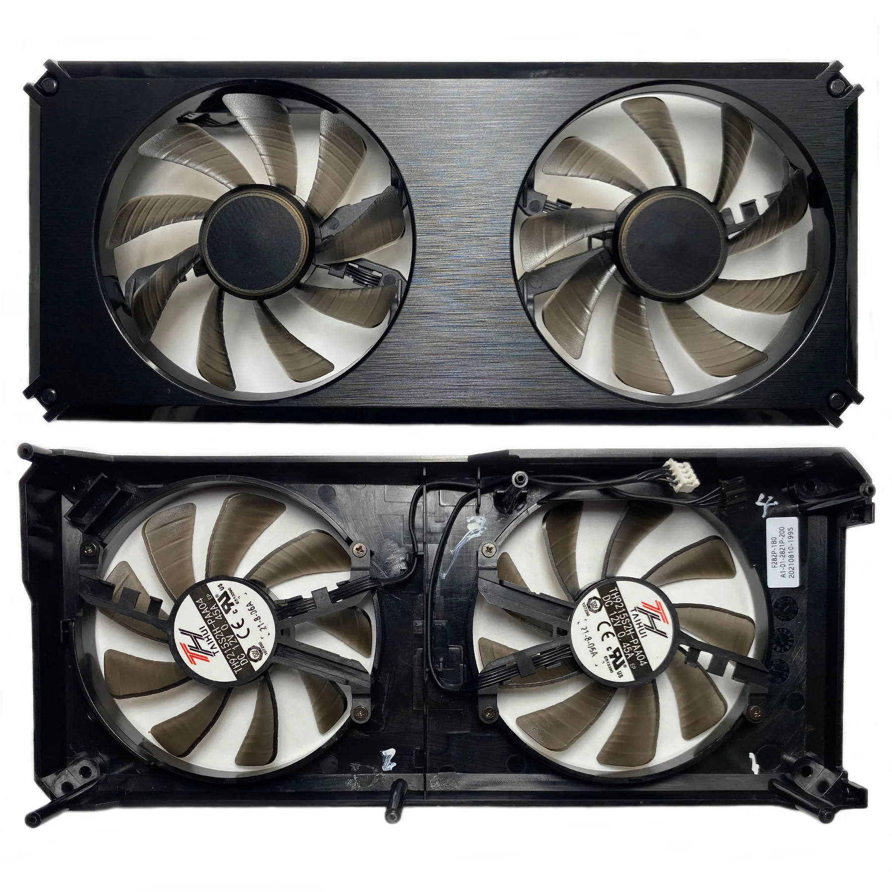 Panel de ventilador de repuesto para PNY GeForce RTX3060 3060ti XLR8 REVEL EPIC-X, ventilador Dual OC, tarjeta gráfica, nuevo - imagen 3