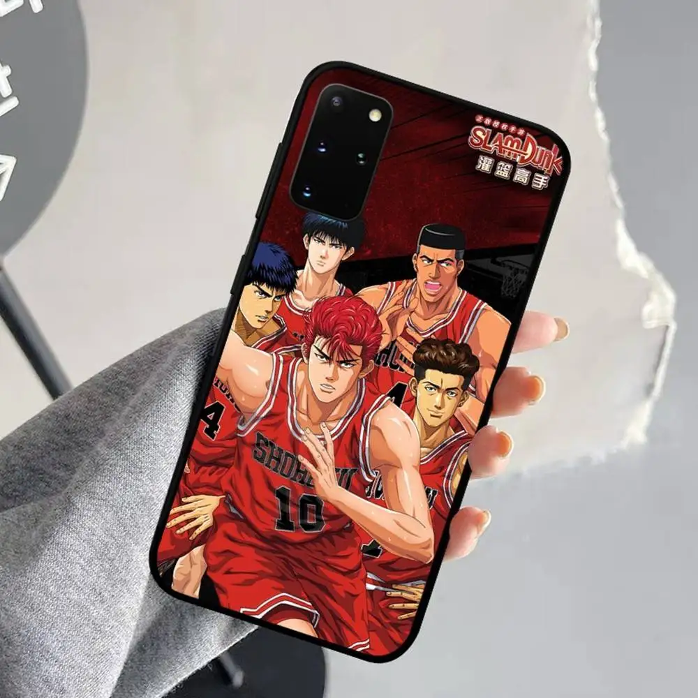 Funda de teléfono con película animada Slam Dunk para Samsung S 24 Fe 25 Ultra Plus 20 Lite 21 30 22 23 24 22 Ultra 5G Fundas - imagen 2