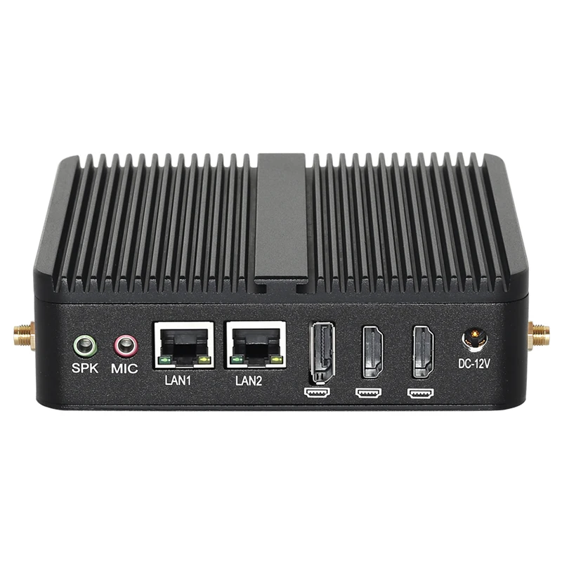 Mini PC Intel N100 2x HDMI 1x DP 2x COM-232 2x Ethernet DDR4 compatible con 1 * mSATA 1 * M.2 SSD 1*2,5 "SSD Win10/11 Linux IPC sin ventilador - imagen 4