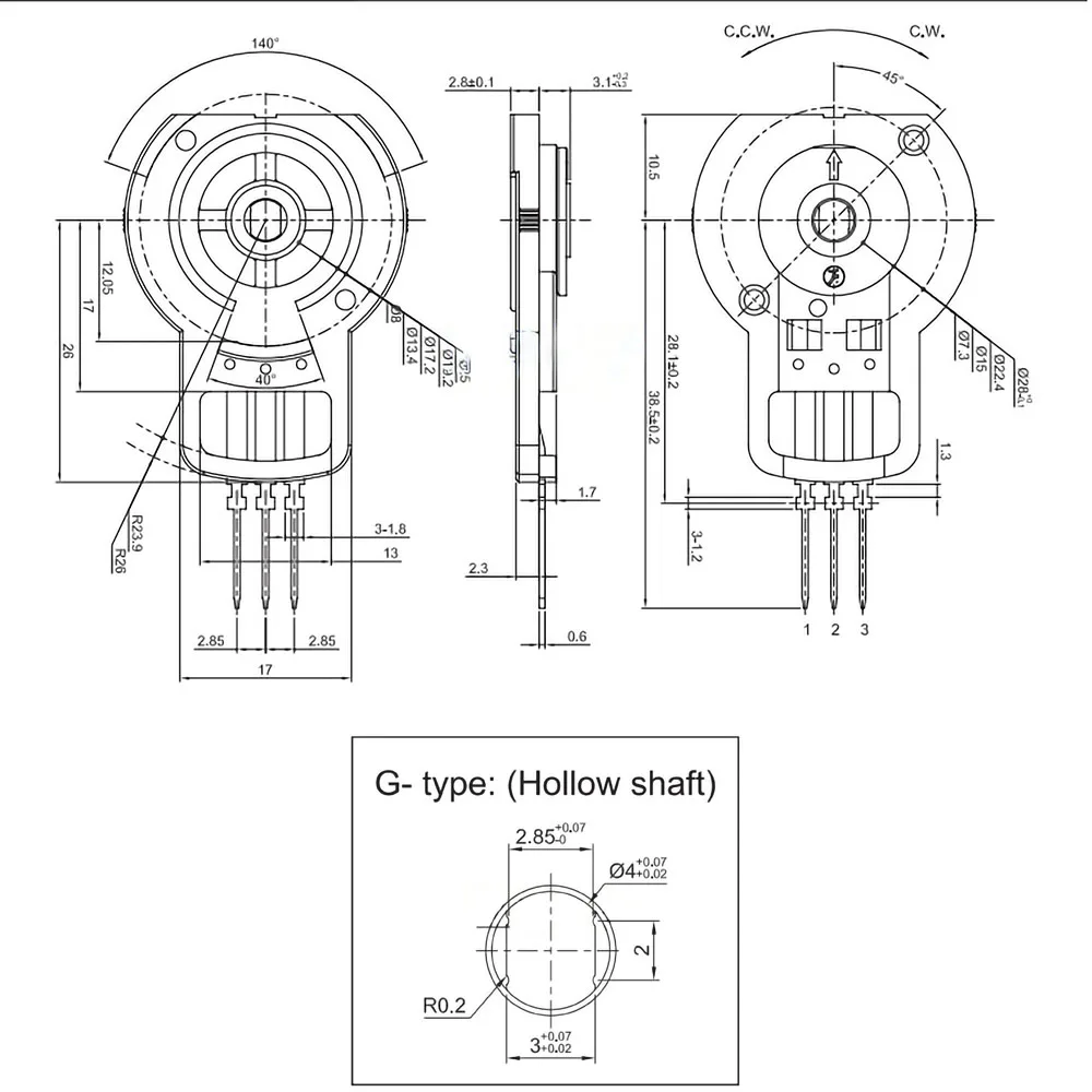 Sensor de resistencia de aire acondicionado automotriz PIHER, modelo de piezas de resistencia 4,7 K, 3/5/10 FP01-WDK02 - imagen 5