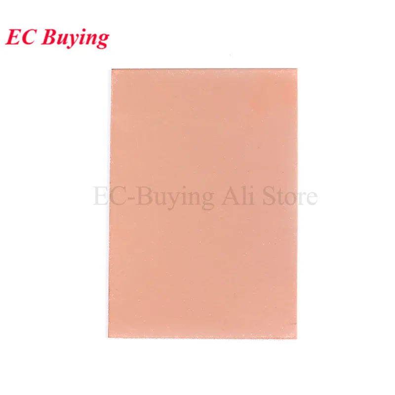 Placa revestida de cobre de doble cara, Kit de PCB DIY de 10x10cm, placa de circuito laminado de 10x10cm, Material de fibra de vidrio, placa Universal PCB, 5 uds. - imagen 4