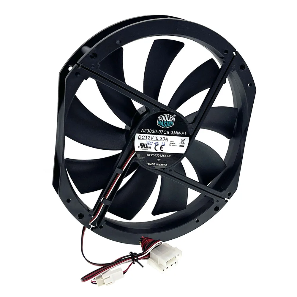 Ventilador PC Silencioso 230mm 12V - Refrigeración de bajo ruido - imagen 3