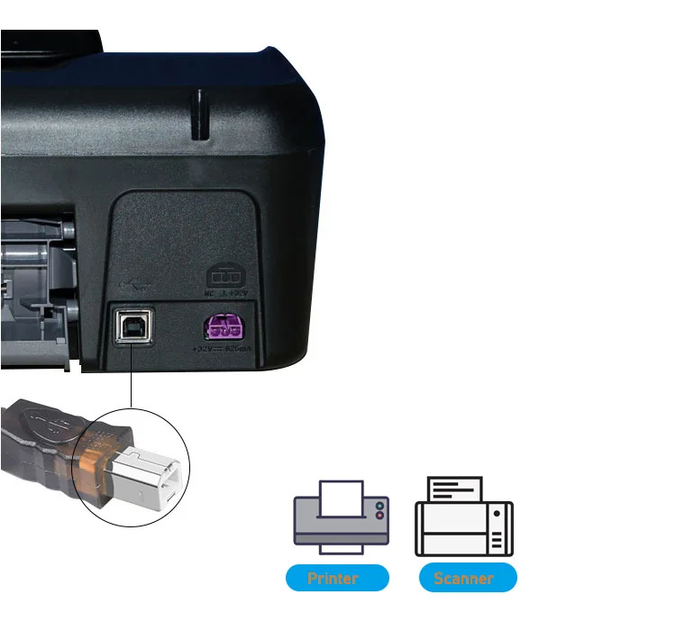 Cable de impresora USB 20M de largo cable de impresora USB 2,0 activo 10M 15M cable USB amplificador USB 2,0 A macho a B impresora de escáner macho - imagen 2