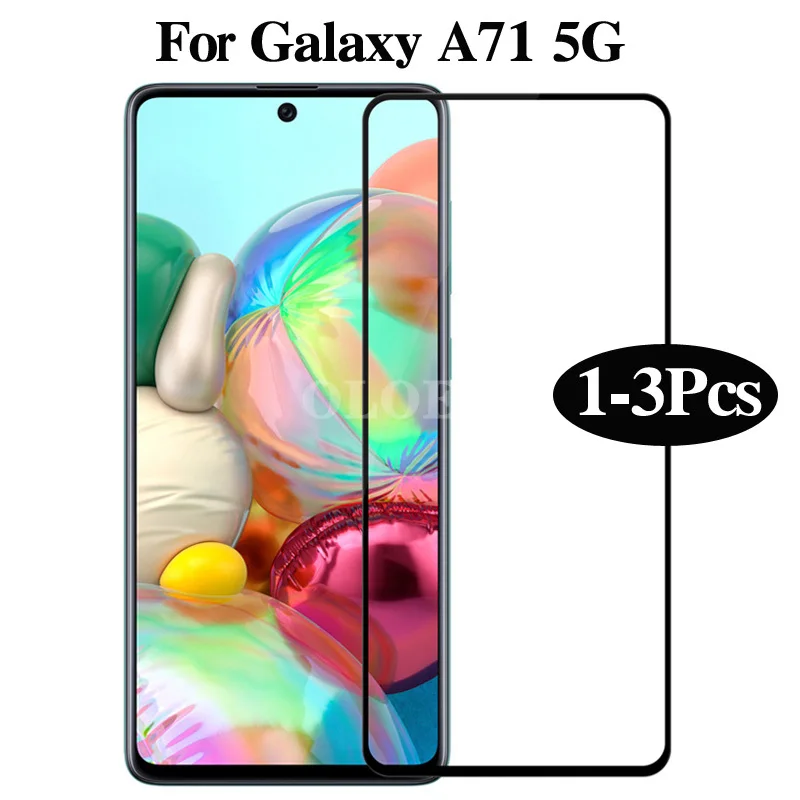 Vidrio Protector para Samsung Galaxy A71 A 71 71A 5G, Protector de pantalla de vidrio templado en SamsungA71 GalaxyA71 Gelaksi Glaxy Film 9H