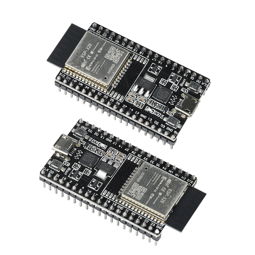 ESP32-DevKitC-32E Módulo de placa de desarrollo Wi-Fi BT 4Mb CP2102 CH340 Chip controlador interfaz Micro USB soldadura de 38 pines - imagen 2
