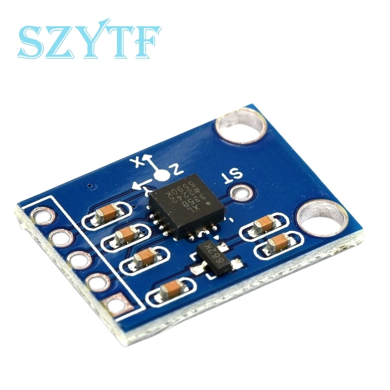 Módulo de ángulo de inclinación de tres ejes, acelerómetro ADXL335, MMA7260 alternativo, GY-61 - imagen 3