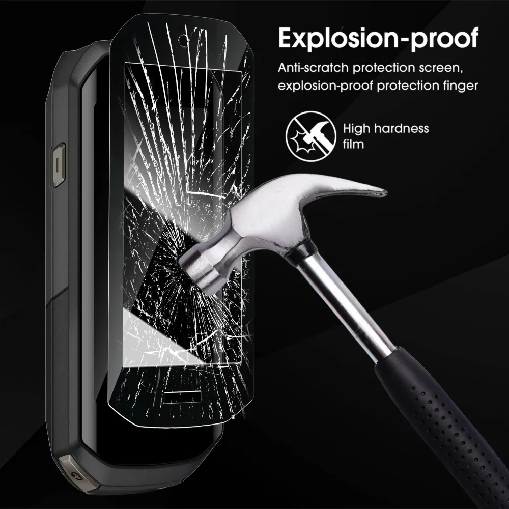 1/2/4 Uds vidrio templado curvo 3D para Garmin Edge 1050 Protector de pantalla película protectora antiarañazos cubierta de dureza para Edge1050 - imagen 2