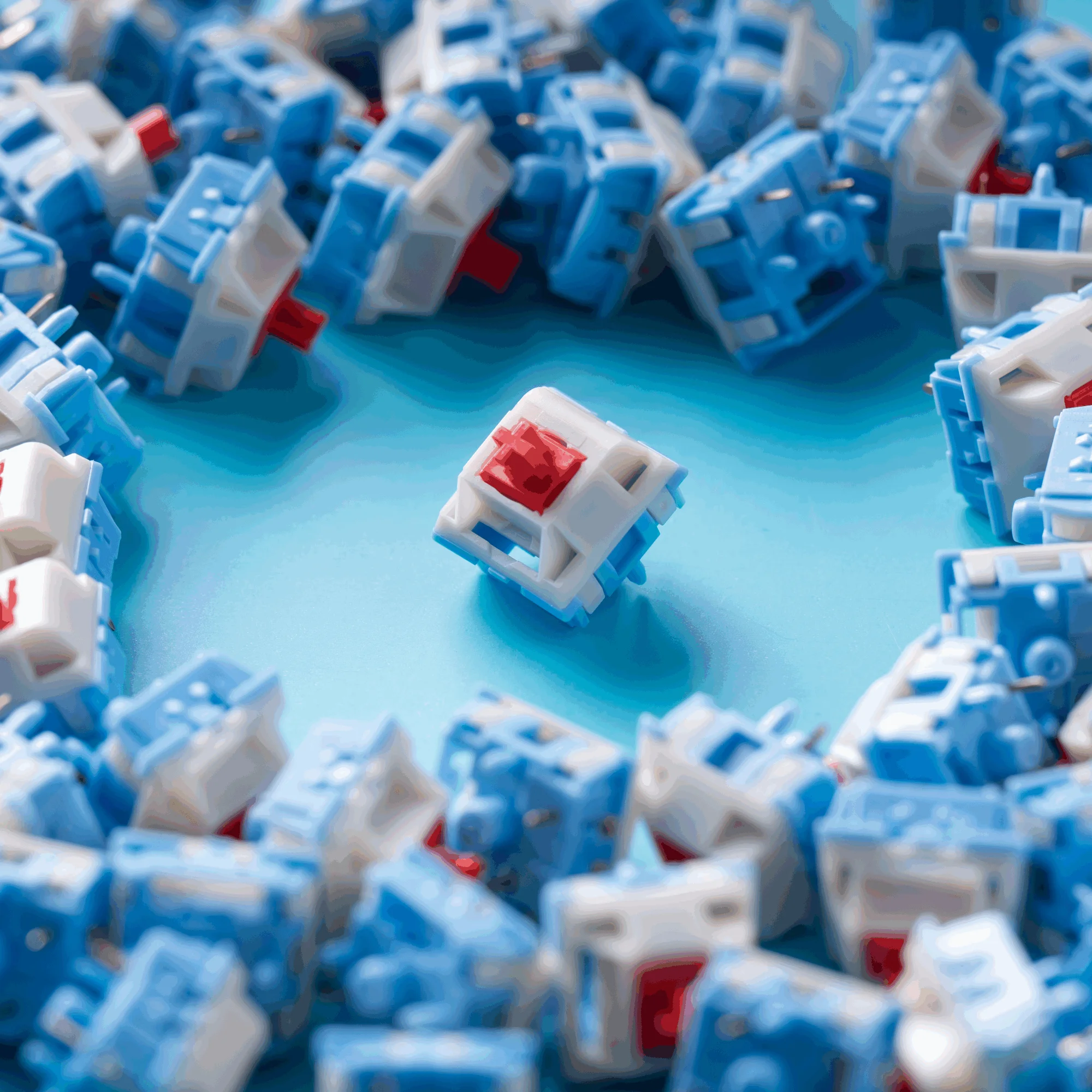 Soulcat Keygeek Soda Interruptor lineal MX Switch Teclado mecánico