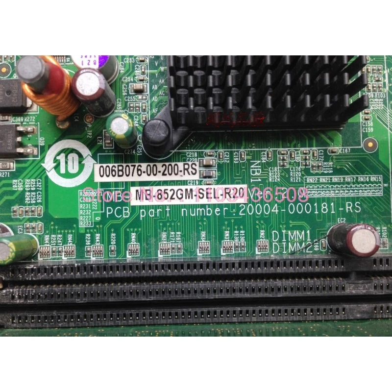 Placa Base Industrial MB-852GM-SEL-R20Ver:2.0 MB-852GM-SELREV 2.2 - imagen 3