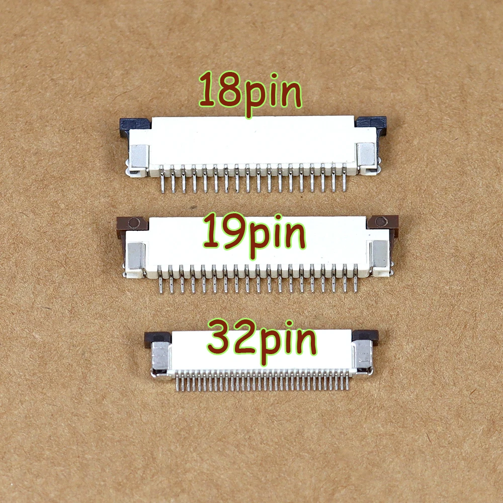 100 unids/lote de repuesto para Playstation2 PS2 18pin 19pin 32pin bloque conector de Cable de cinta Flexible enchufe de película conductora - imagen 4
