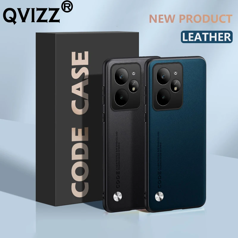 Funda de cuero para OPPO Realme Neo7 Turbo 5G, fibra de carbono, silicona mate, dura, a prueba de golpes, funda completa para teléfono RealmeNeo7Turbo - imagen 2