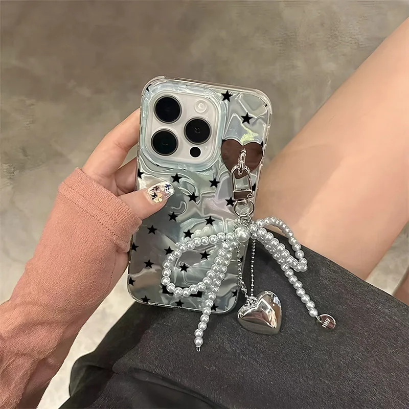 Funda con colgante de lazo y mariposa de estrella para Honor 90 Smart X8 X8A X7A Magic 4 Lite 70 Lite X7 X9 5G, fundas para teléfono de dibujos animados - imagen 3