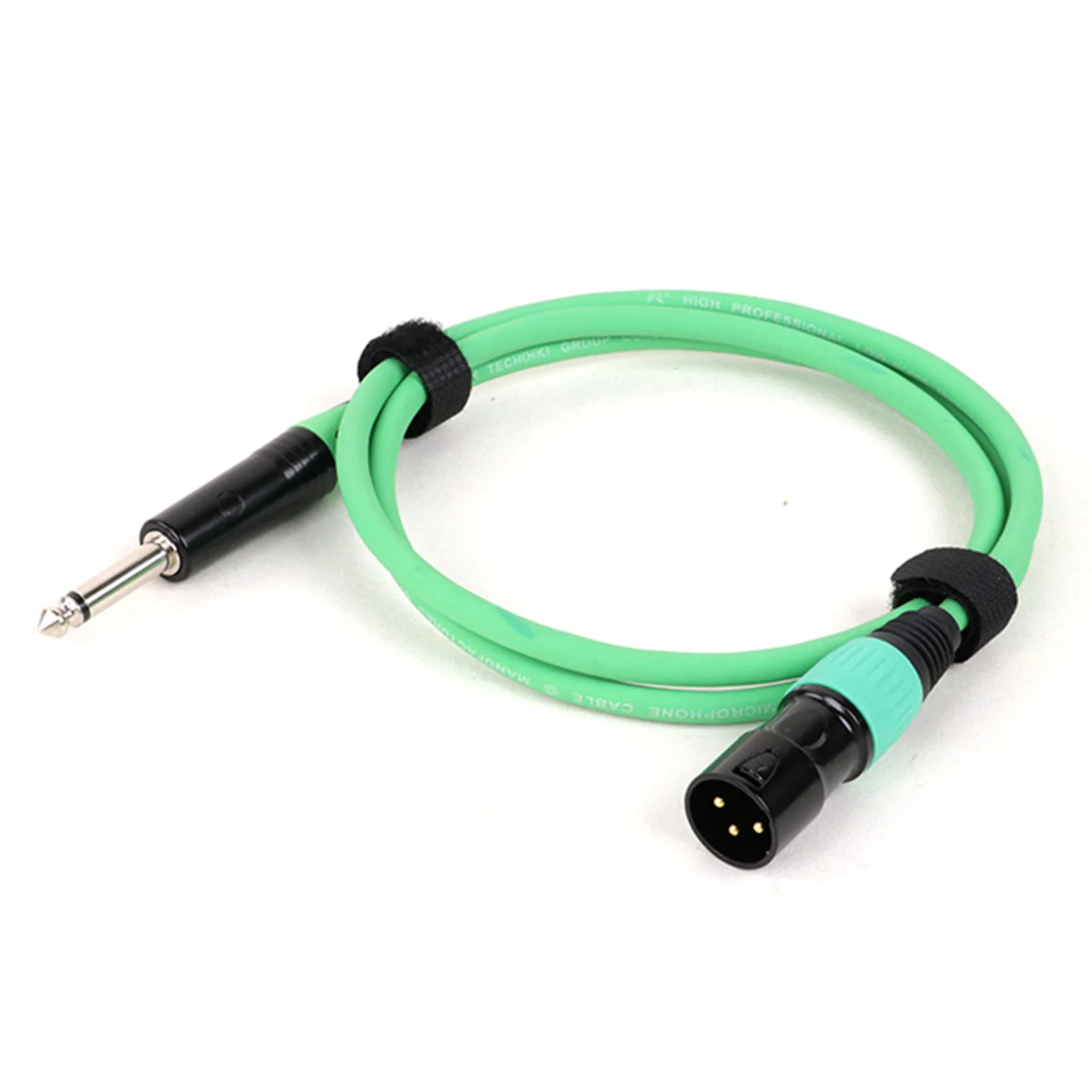 Guguo-piezas colorido de alta calidad, 6,35mm(1/4) Mono TS macho a macho/hembra, 3 pines XLR OFC, Audio trenzado blindado, 0,3 M-15M - imagen 4