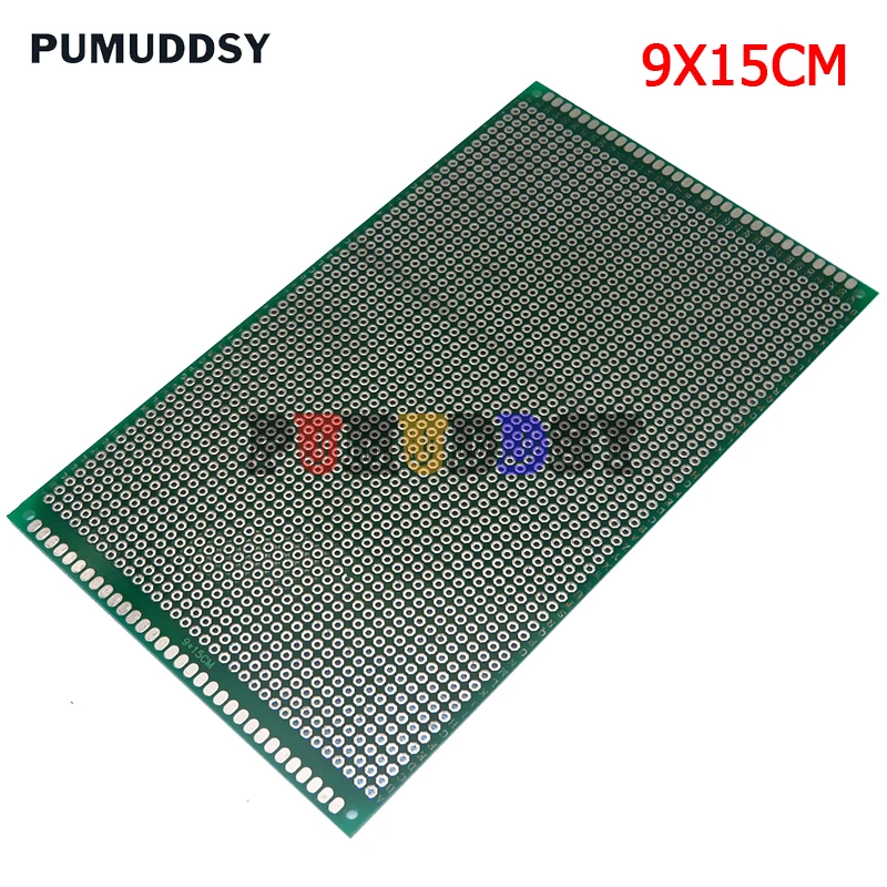 1 Uds. Placa PCB electrónica de 8x12cm 9x15cm, placa de circuito impreso Universal Diy, PCB de prototipos de doble cara para 8*12 9*15CM - imagen 3
