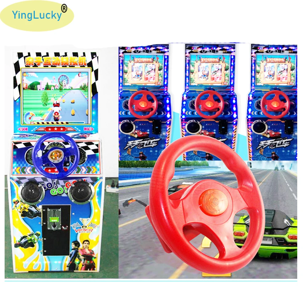 Volante Arcade Carreras Niños – Yinglucky Antigolpes - imagen 5