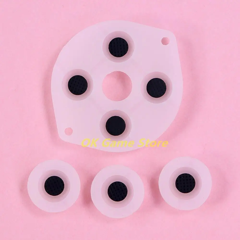 30 set/lote almohadilla de botón de goma conductora de silicona para controlador Sega GameGear GG almohadillas de goma conductoras - imagen 3