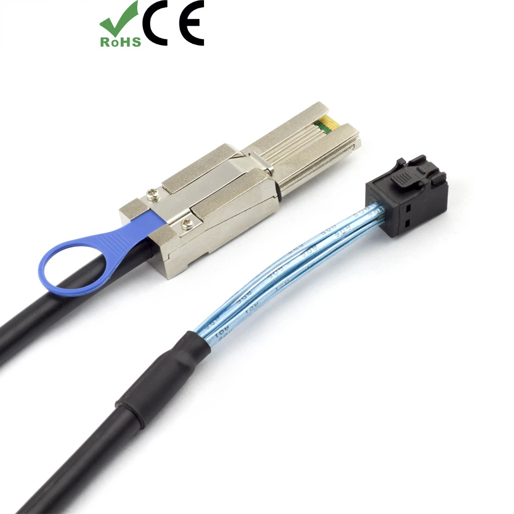 Mini SAS HD SFF-8088, adaptador de Cable Raid, 26P macho a Mini SAS HD SFF-8643 4i - imagen 5