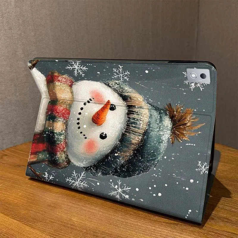 Navidad invierno ciervos de nieve para Lenovo Pad Tab Legion Xiaoxin Y900 Y700 K10 M10 P11 3. a generación Pro GT Plus funda para tableta - imagen 3