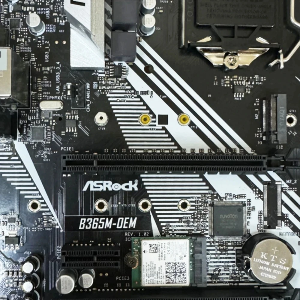 Placa base ASRock B365M-OEM Intel B365 LGA 1151 DDR4 compatible con Core i5-8600 Core i7-9700F i5-9400F i3-8300 cpu PCIe 3,0 USB 3,1 - imagen 3