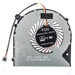 Clevo Ventilador de CPU para portatil - compatible con W350DW y F57